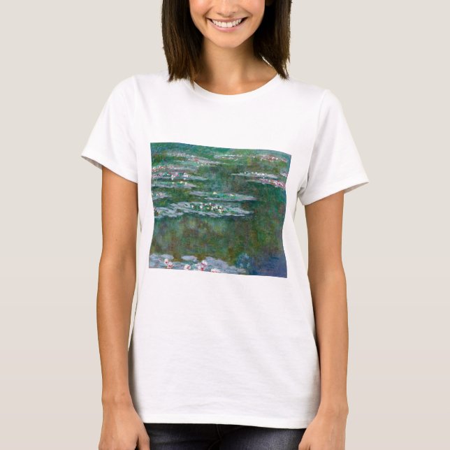 Claude Monet // Wasserlilien T-Shirt (Vorderseite)