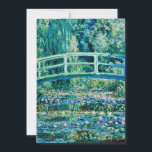 Claude Monet - Wasserlilien und japanische Brücke<br><div class="desc">Claude Monet - Water Lilies and Japanese Bridge (1899)</div>