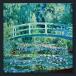 Claude Monet - Wasserlilien und japanische Brücke Fotodruck<br><div class="desc">Claude Monet - Water Lilies and Japanese Bridge (1899)</div>