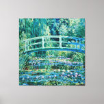 Claude Monet - Wasserlilien und japanische Brücke Leinwanddruck<br><div class="desc">Claude Monet - Water Lilies and Japanese Bridge (1899)</div>