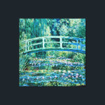 Claude Monet - Wasserlilien und japanische Brücke Leinwanddruck<br><div class="desc">Claude Monet - Water Lilies and Japanese Bridge (1899)</div>