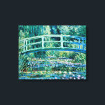 Claude Monet - Wasserlilien und japanische Brücke Leinwanddruck<br><div class="desc">Claude Monet - Water Lilies and Japanese Bridge (1899)</div>