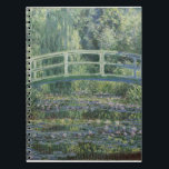 Claude Monet - Wasserlilien und japanische Brücke Notizblock<br><div class="desc">Claude Monet - Wasserlilien und japanische Brücke</div>