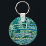 Claude Monet - Wasserlilien und japanische Brücke Schlüsselanhänger<br><div class="desc">Claude Monet - Water Lilies and Japanese Bridge (1899)</div>