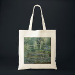 Claude Monet - Wasserlilien und japanische Brücke Tragetasche<br><div class="desc">Claude Monet - Wasserlilien und japanische Brücke</div>