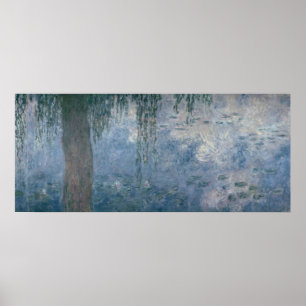 Claude Monet Wasserlilien: Weeping Willows, 1914 Poster