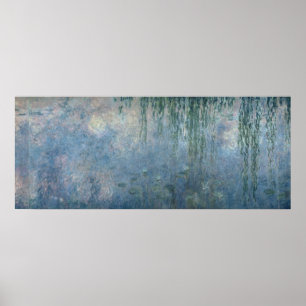 Claude Monet   Wasserlilien: Weeping Willows, 1914 Poster