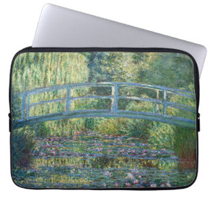 Claude Monet - Wasserliliensee, grüne Harmonie Laptopschutzhülle