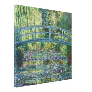 Claude Monet - Wasserliliensee, grüne Harmonie Leinwanddruck