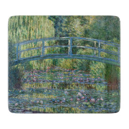 Claude Monet - Wasserliliensee, grüne Harmonie Schneidebrett