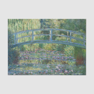 Claude Monet - Wasserliliensee, grüne Harmonie Seidenpapier