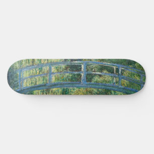Claude Monet - Wasserliliensee, grüne Harmonie Skateboard