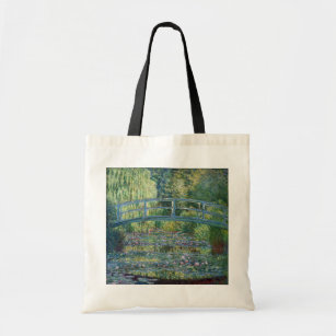 Claude Monet - Wasserliliensee, grüne Harmonie Tragetasche