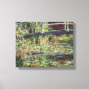 Claude Monet - Wate rlily Pond Pink Harmony Leinwanddruck