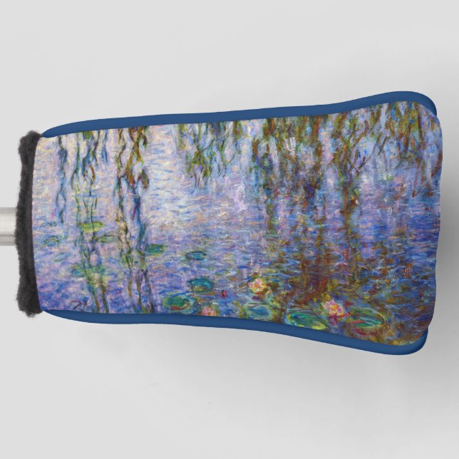 Claude Monet - Water Lilie Golf Headcover (Vorderseite)