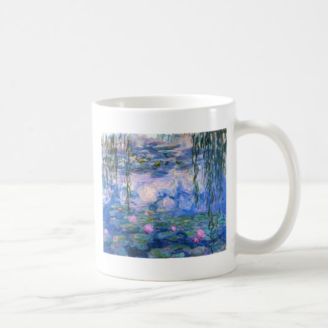 Claude Monet Water Lilien 1919 Kaffeetasse (Rechts)