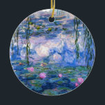 Claude Monet Water Lilien 1919 Keramik Ornament<br><div class="desc">Titel: Water Lilies Artist: Claude Monet Jahr: 1919</div>