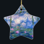 Claude Monet Water Lilien 1919 Keramikornament<br><div class="desc">Titel: Water Lilies Artist: Claude Monet Jahr: 1919</div>