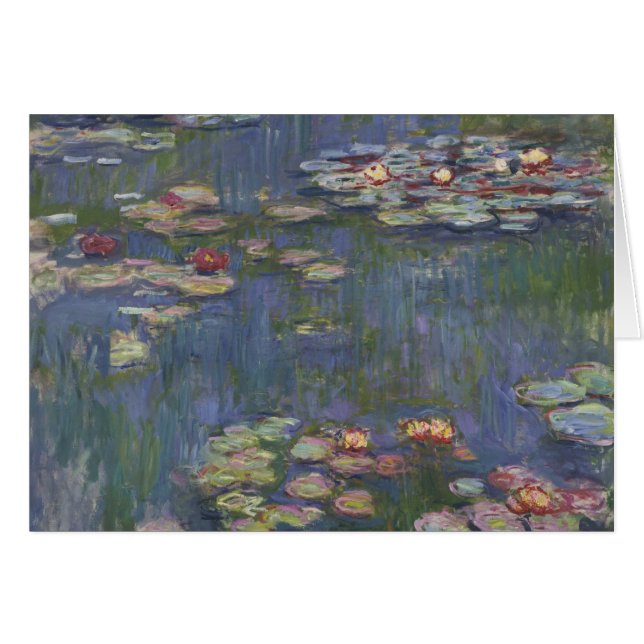 Claude Monet - Water Lilies (Vorderseite (Horizontal))