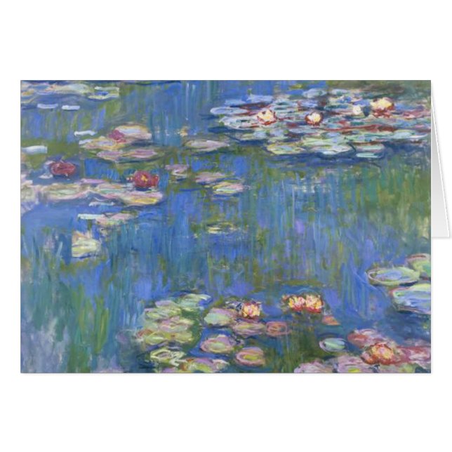 Claude Monet // Water Lilies (Vorderseite (Horizontal))
