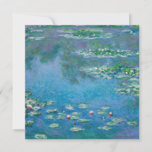 Claude Monet - Water Lilies 1906 Dankeskarte