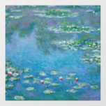 Claude Monet - Water Lilies 1906 Fensteraufkleber<br><div class="desc">Water Lilies (Nympheas) - Claude Monet,  Oil on Leinwand,  1906</div>