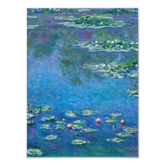 Claude Monet - Water Lilies 1906 Fotodruck (Vorne)