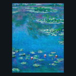 Claude Monet - Water Lilies 1906 Fotodruck<br><div class="desc">Claude Monet - Water Lilies (1906). Berühmte Kunstmalerei.</div>