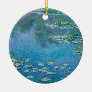 Claude Monet - Water Lilies 1906 Keramik Ornament