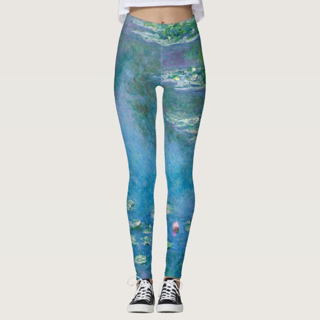 Claude Monet - Water Lilies 1906 Leggings (Vorderseite)