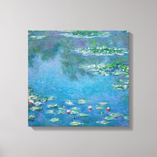 Claude Monet - Water Lilies 1906 Leinwanddruck (Vorderseite)