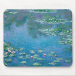 Claude Monet - Water Lilies 1906 Mousepad<br><div class="desc">Water Lilies (Nympheas) - Claude Monet,  Oil on Leinwand,  1906</div>