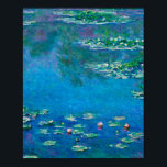 Claude Monet - Water Lilies 1906 Poster<br><div class="desc">Claude Monet - Water Lilies (1906). Berühmte Kunstmalerei.</div>