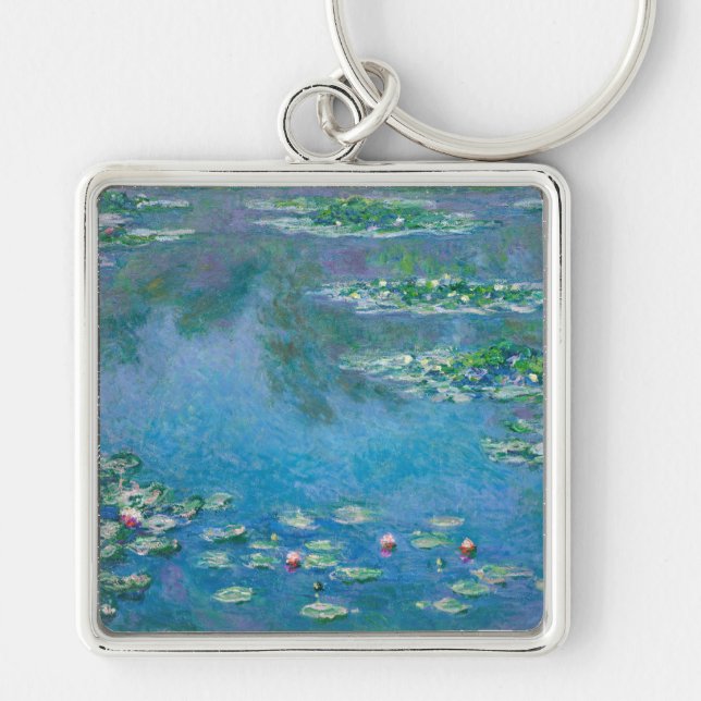 Claude Monet - Water Lilies 1906 Schlüsselanhänger (Vorne)