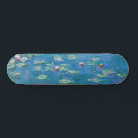Claude Monet - Water Lilies 1906 Skateboard<br><div class="desc">Water Lilies (Nympheas) - Claude Monet,  Oil on Leinwand,  1906</div>