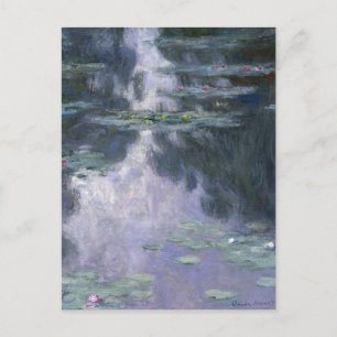 Claude Monet Water Lilies 1907 Nymphéas GalleryHD Postkarte
