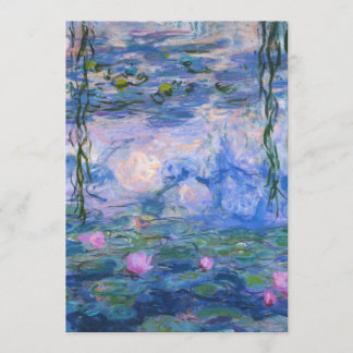 Claude Monet - Water Lilies, 1916 Einladung