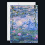 Claude Monet - Water Lilies, 1916 Feiertagskarte<br><div class="desc">Claude Monet - Water Lilies,  1916</div>