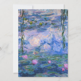 Claude Monet - Water Lilies, 1916 Feiertagskarte