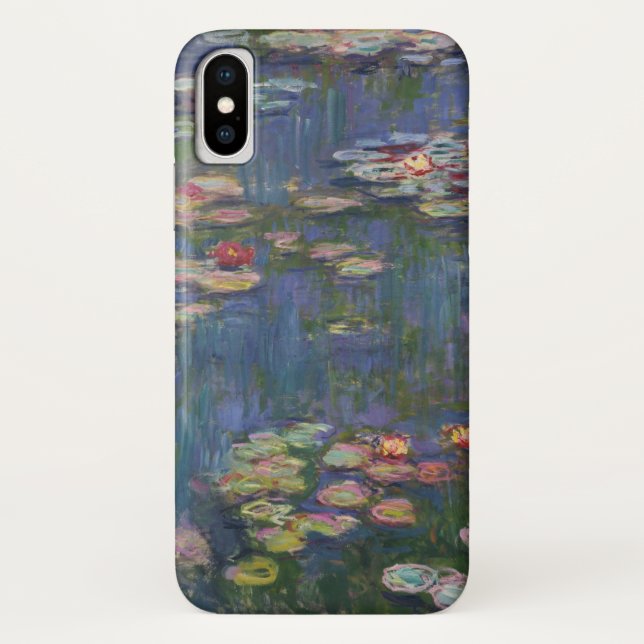 Claude Monet Water Lilies 1916 Fine Art Case-Mate iPhone Hülle (Rückseite)