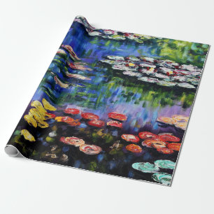 Claude Monet Water Lilies 1916 Fine Art Geschenkpapier