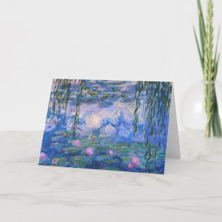 Claude Monet - Water Lilies, 1916 Karte