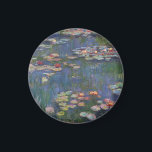 Claude Monet Water Lilies 1916 Kunst Magnet<br><div class="desc">Claude Monet Water Lilies 1916 Kunstmagnet</div>