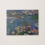 Claude Monet Water Lilies 1916 Kunst Puzzle<br><div class="desc">Claude Monet Water Lilies 1916 Fine Art Jigsaw Puzzle</div>