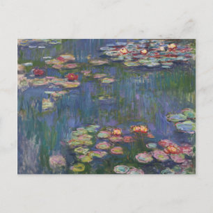 Claude Monet Water Lilies 1916 Kunstkunst Postkarte