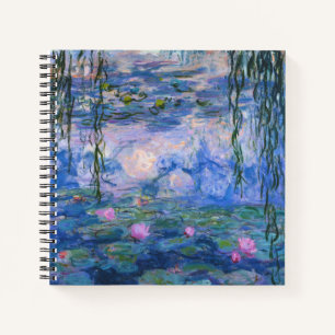 Claude Monet - Water Lilies, 1916 Notizbuch