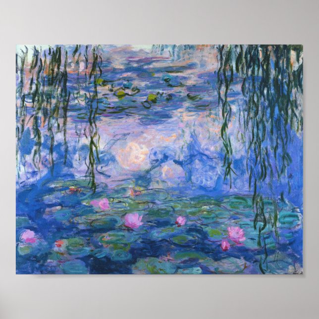 Claude Monet - Water Lilies, 1916 Poster (Vorne)