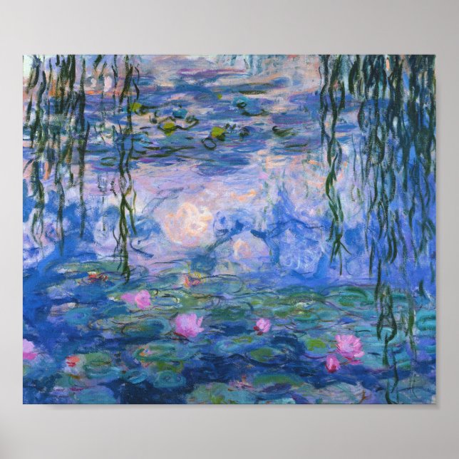 Claude Monet - Water Lilies, 1916 Poster (Vorne)