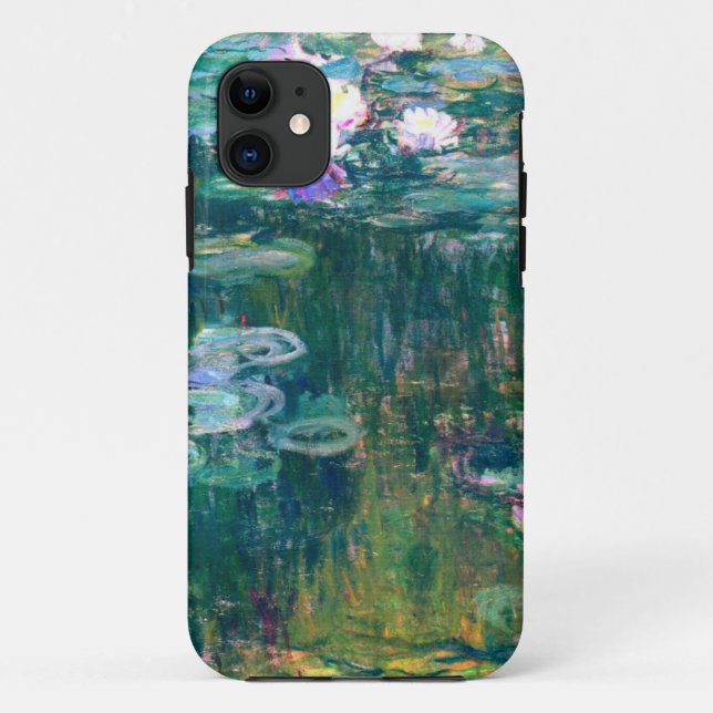 Claude Monet Water Lilies 1917 Case-Mate iPhone Hülle (Rückseite)