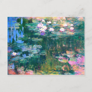 Claude Monet Water Lilies 1917 Postkarte